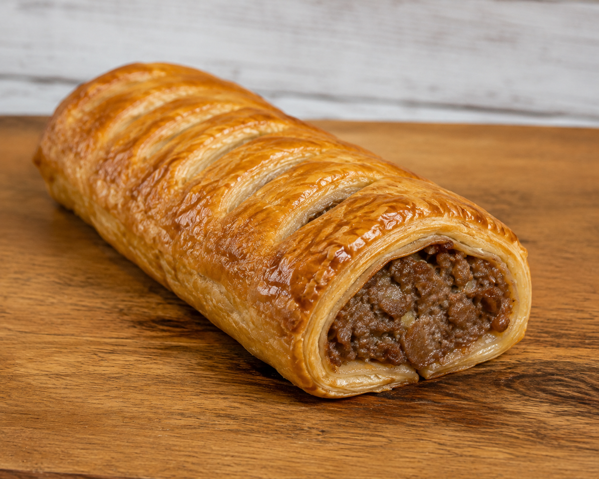 Beef & Onion Sausage Roll