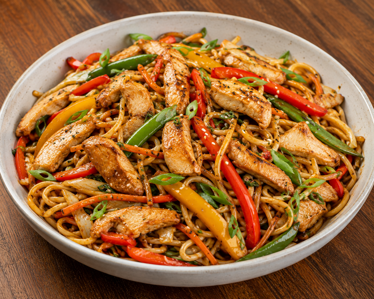 Chicken Noodle Stirfry