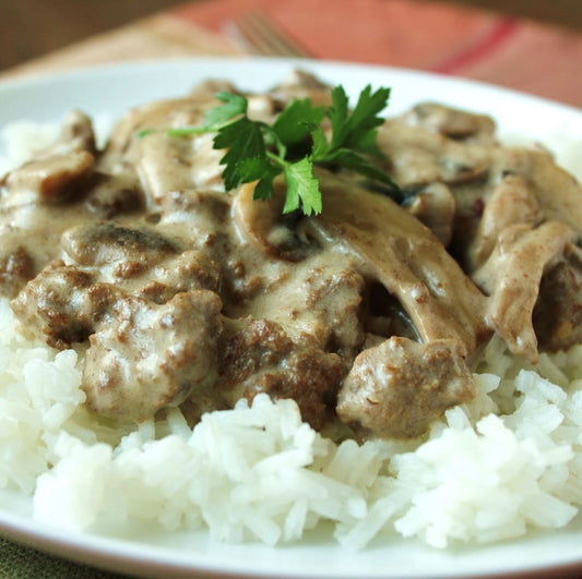 Beef Stroganoff